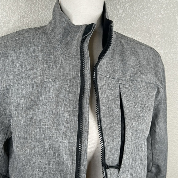 Champion Men's Gray Space Dye Zip Down Lightweight Jacket Size Small - Picture 3 of 8